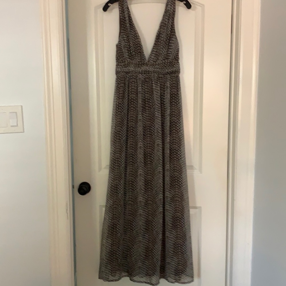 YA Los Angeles snake print, maxi dress SZ M.